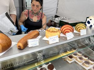 Pâtisseries VSF 2025 comptoir 1  at La Pâtisserie Vegan - Les Saveurs De La Bastille in Liege