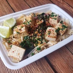 Pad thai at Plant Power Nashville  in Brentwood