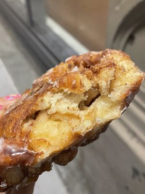 Apple fritter at Bob's Donut and Pastry Shop in San Francisco