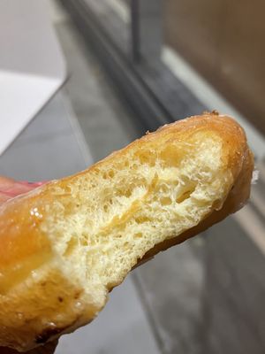 Raised glazed at Bob's Donut and Pastry Shop in San Francisco