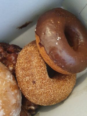 Vegan donuts  at Bob's Donut and Pastry Shop in San Francisco