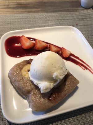 Jammy dodger dessert  at The Woolpack in Wilstead