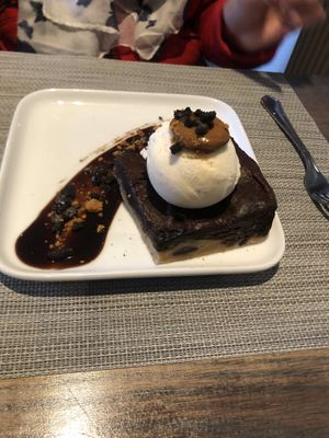 Brownie/cookie  at The Woolpack in Wilstead