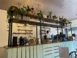 View from seat  at The Specialty Coffee Shop in Nottingham