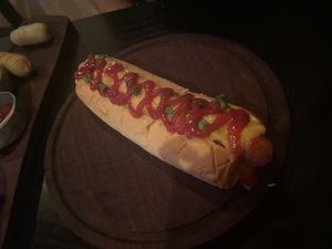 Pancho  at Kuyen Cervecería Vegana - Brewery in Buenos Aires