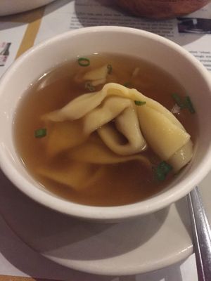 Veggie Wonton Soup (taken in 2017) at Mr. Chan in Pikesville