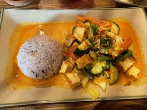 Tofu Curry - Ani House, Bremen  at ANI House in Bremen