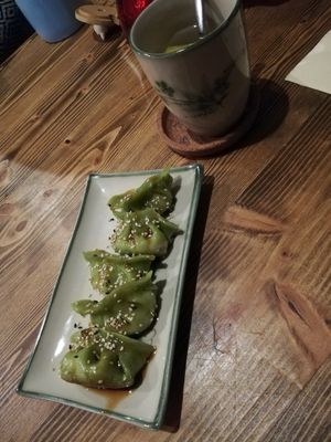 Gyōza vegan at ANI House in Bremen