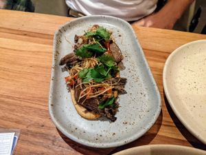 Mushrooms. at Suerte in Austin