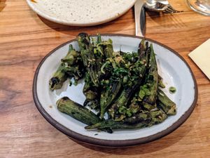 Okra. at Suerte in Austin