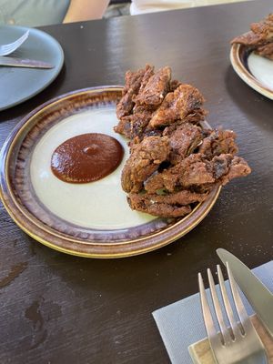 Fried Chicken!   at Bistro Lupa in Copenhagen