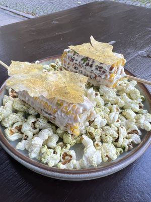 Corn  at Bistro Lupa in Copenhagen
