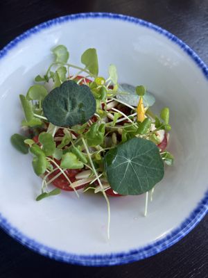 Summer salad  at Bistro Lupa in Copenhagen