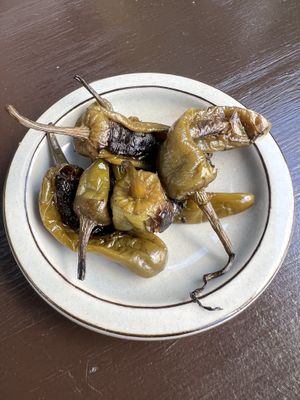 Padron peppers  at Bistro Lupa in Copenhagen