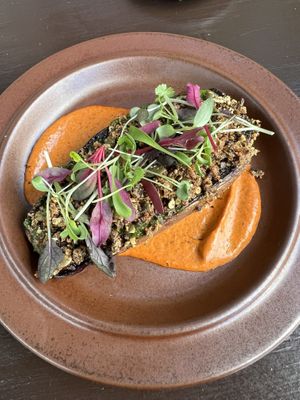 Eggplant  at Bistro Lupa in Copenhagen