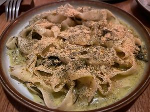 Celeriac Pasta  at Bistro Lupa in Copenhagen