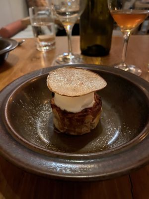 One of the best desserts I’ve ever had.   at Bistro Lupa in Copenhagen