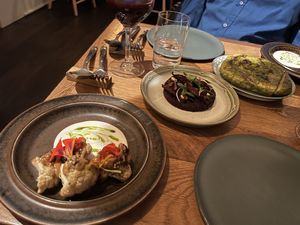 Tasting menu  at Bistro Lupa in Copenhagen