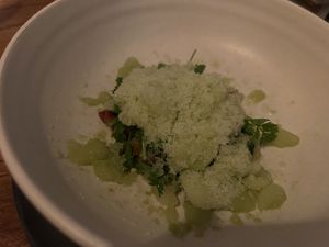 1st course  at Bistro Lupa in Copenhagen