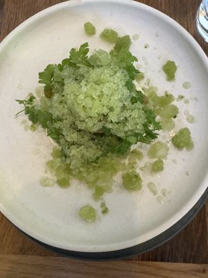 Cucumber refresher  at Bistro Lupa in Copenhagen