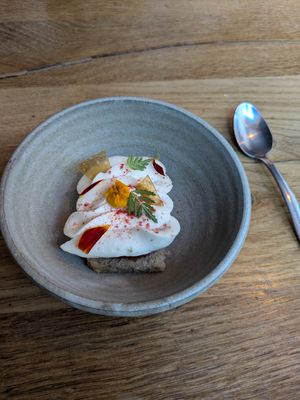 Dessert at Bistro Lupa in Copenhagen