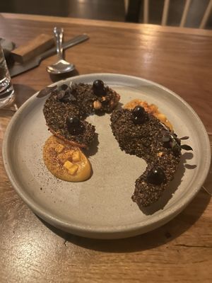 Hokkaido pumpkin   at Bistro Lupa in Copenhagen