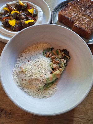 Gem Lettuce
 Koji / Pine Nuts / IPA at Bistro Lupa in Copenhagen