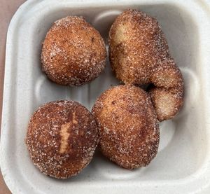 pumpkin spice vegan gluten free donuts  at Vegan City Hawai'i in Honolulu
