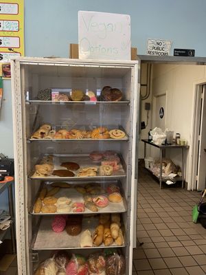 big display!  #Veganuary at Panaderia y Pasteleria la Mexicana in La Habra