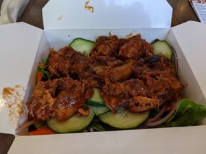 BBQ Chick'n Box at The Happy Hooligans in Berkeley