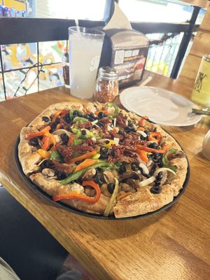  #Veganuary at Woodstock's Pizza in Davis