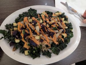 Veggie hash at Island Vintage Wine Bar in Honolulu