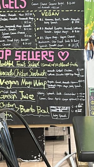 Vegan options  at Mouthfuls in Adelaide