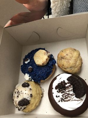 Keks Monster, Oreo donut, Bueno Cookie, Oreo cookie  at Kjeks - Schanze in Hamburg