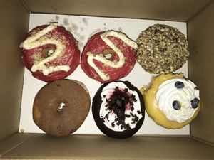 Donut box at Kjeks - Schanze in Hamburg