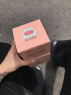 boxes of happiness at Kjeks - Schanze in Hamburg