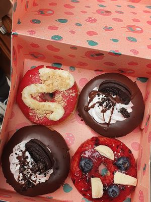 Vegan donuts  at Kjeks - Schanze in Hamburg
