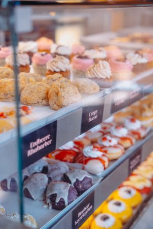 Vegan sweets: cookies, cupcakes, donuts, bites, desserts at Kjeks - Schanze in Hamburg