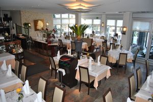 interior at Ristorante Cortile in Munich