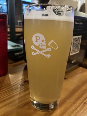 Austin Eastciders piña colada  at Pinthouse Pizza in Austin