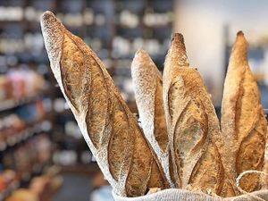 Baguettes. 100% sourdough at Tartine Saigon - Thao Dien in Ho Chi Minh City