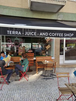 Outside space at Terra in Santo Tirso