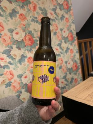 Vegan beer  at Hank Vegan Burger in Lille