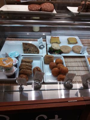 Some Iku dishes at Iku Wholefood Kitchen - Greenwood Plaza in North Sydney