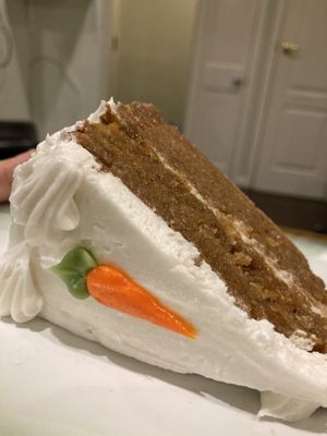 Carrot cake 🥕🎂  at DC Vegan in Washington