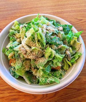 Cesar salad! #Veganuary at DC Vegan in Washington