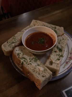 Ricotta and foccacia😍  at DC Vegan in Washington