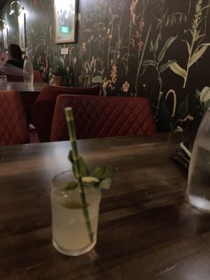 Limoncello drink   at DC Vegan in Washington