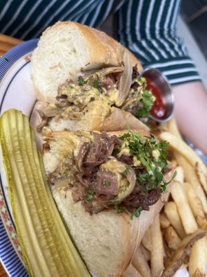 Jackfruit Philly   at DC Vegan in Washington