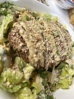 Chicken Caesar  at DC Vegan in Washington